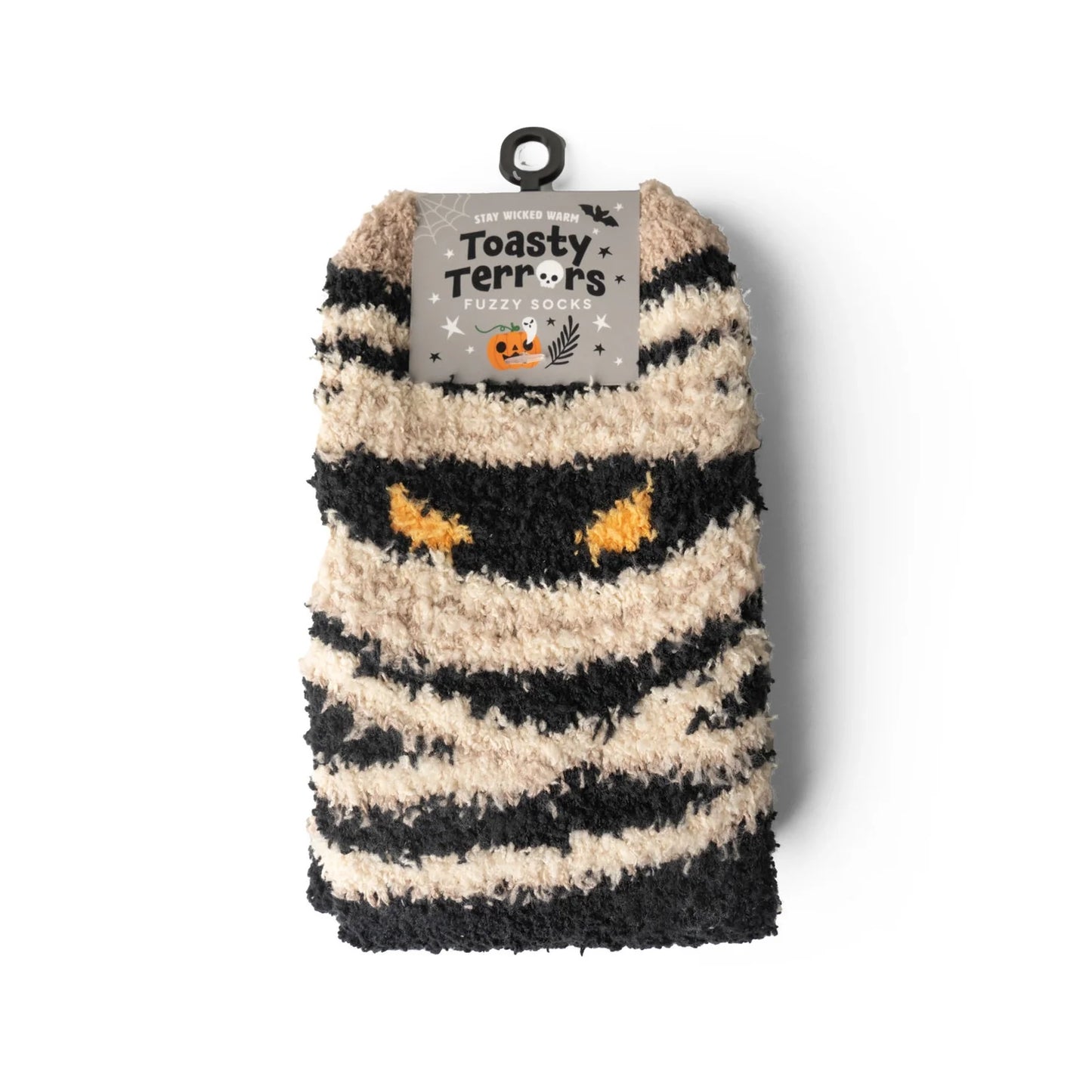 Toasty Terrors Fuzzy Halloween Socks- Multiple Designs