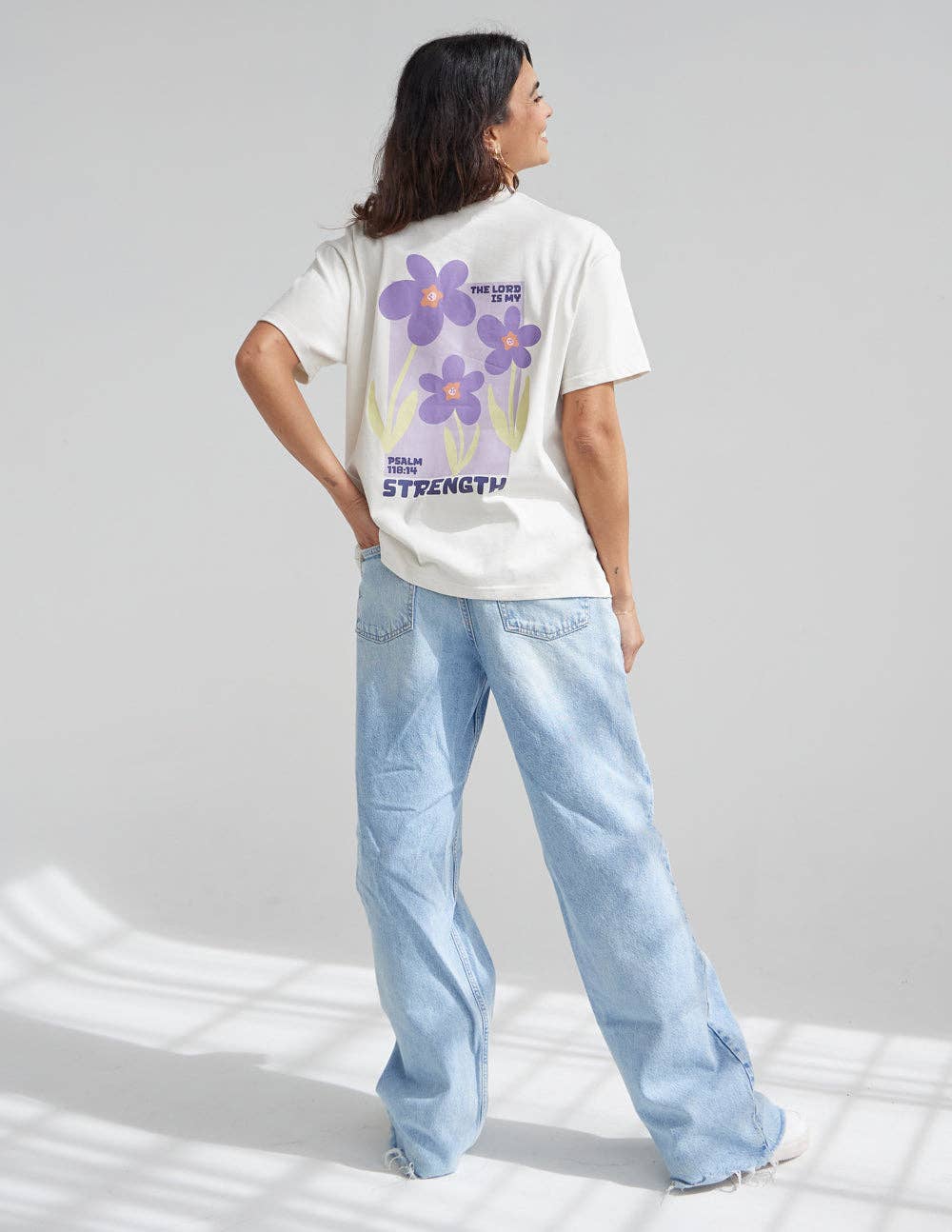 My Strength Floral Unisex Tee