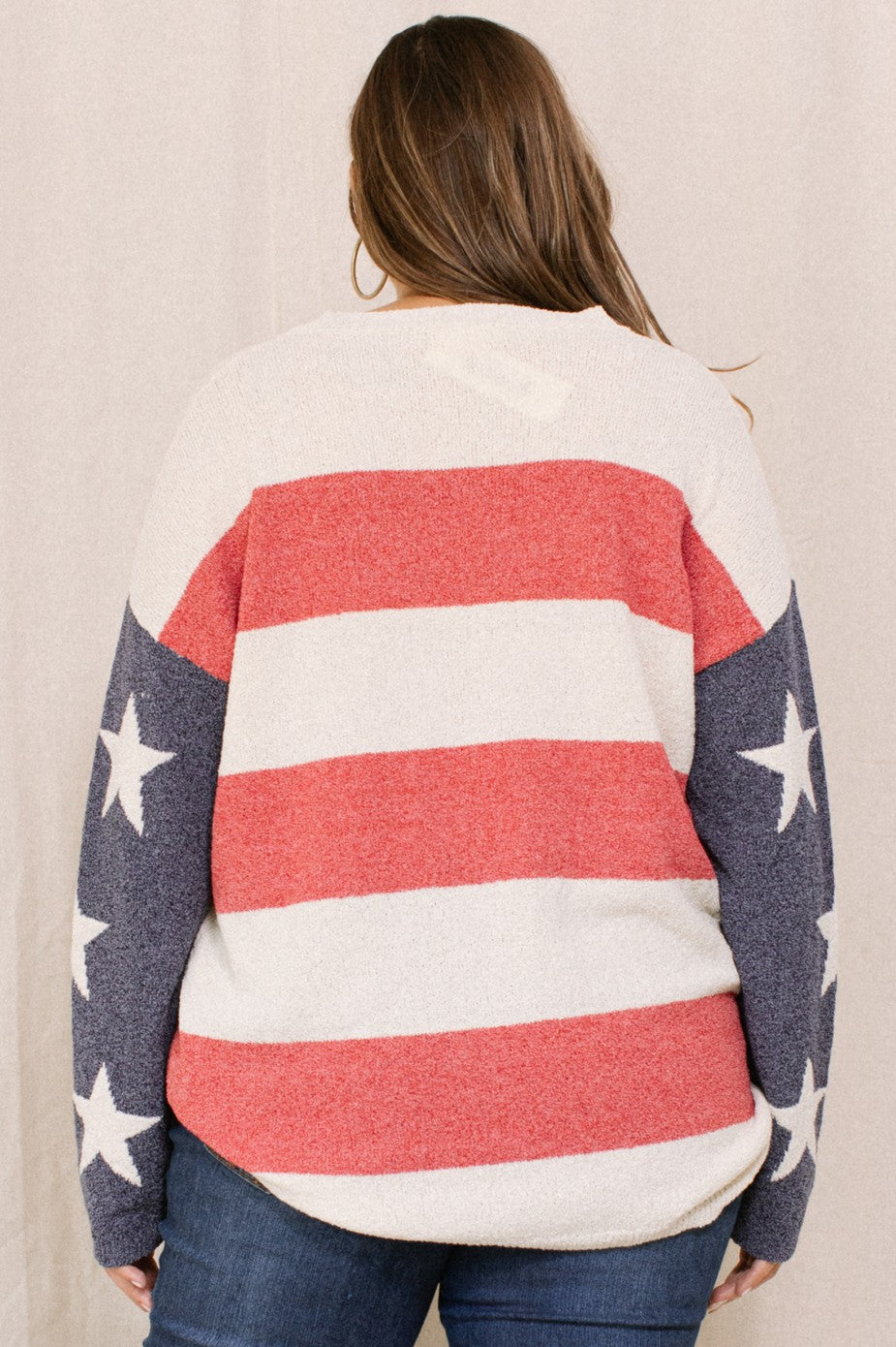 Stars and Stripes Knitted Sweater