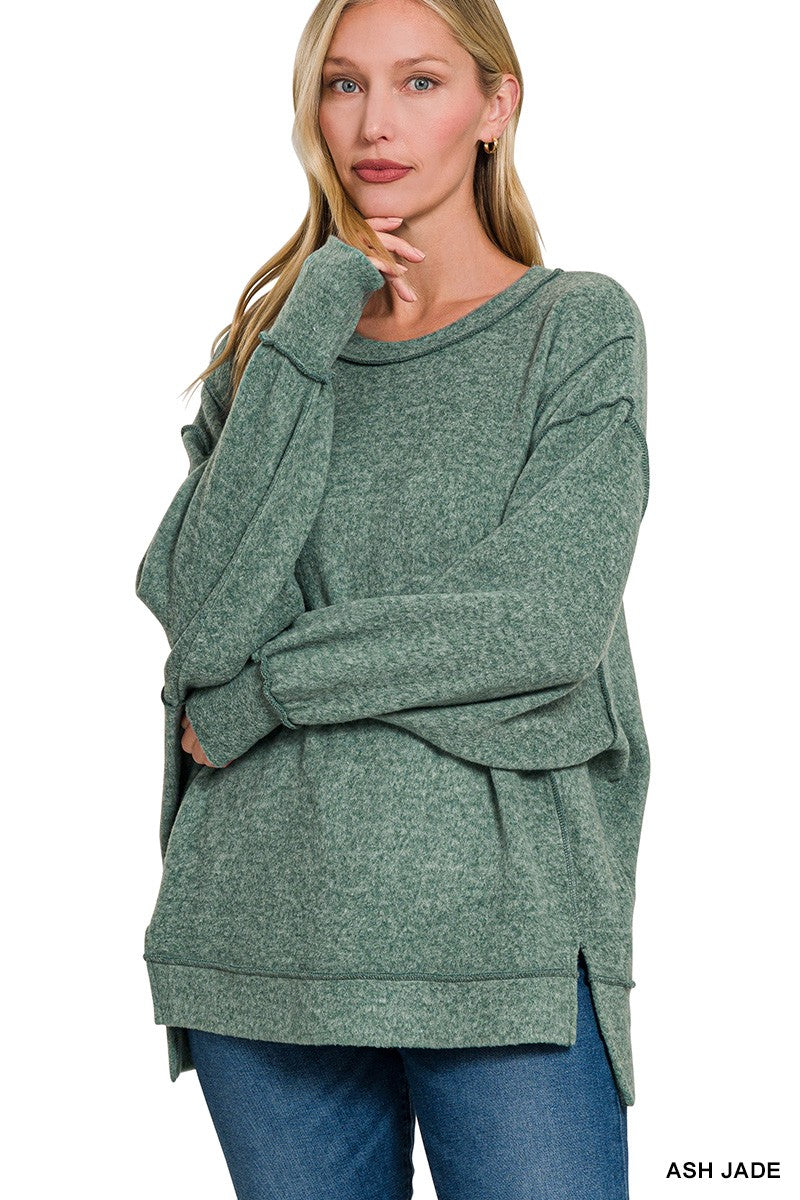 Ash Jade Hacci Oversized Sweater
