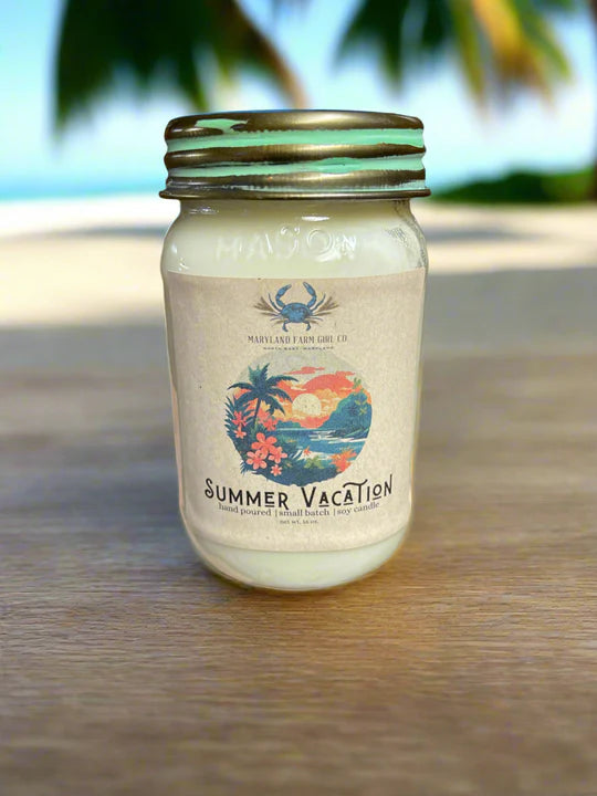 MD Farm Girl 16 oz Candle- Summer Vacation