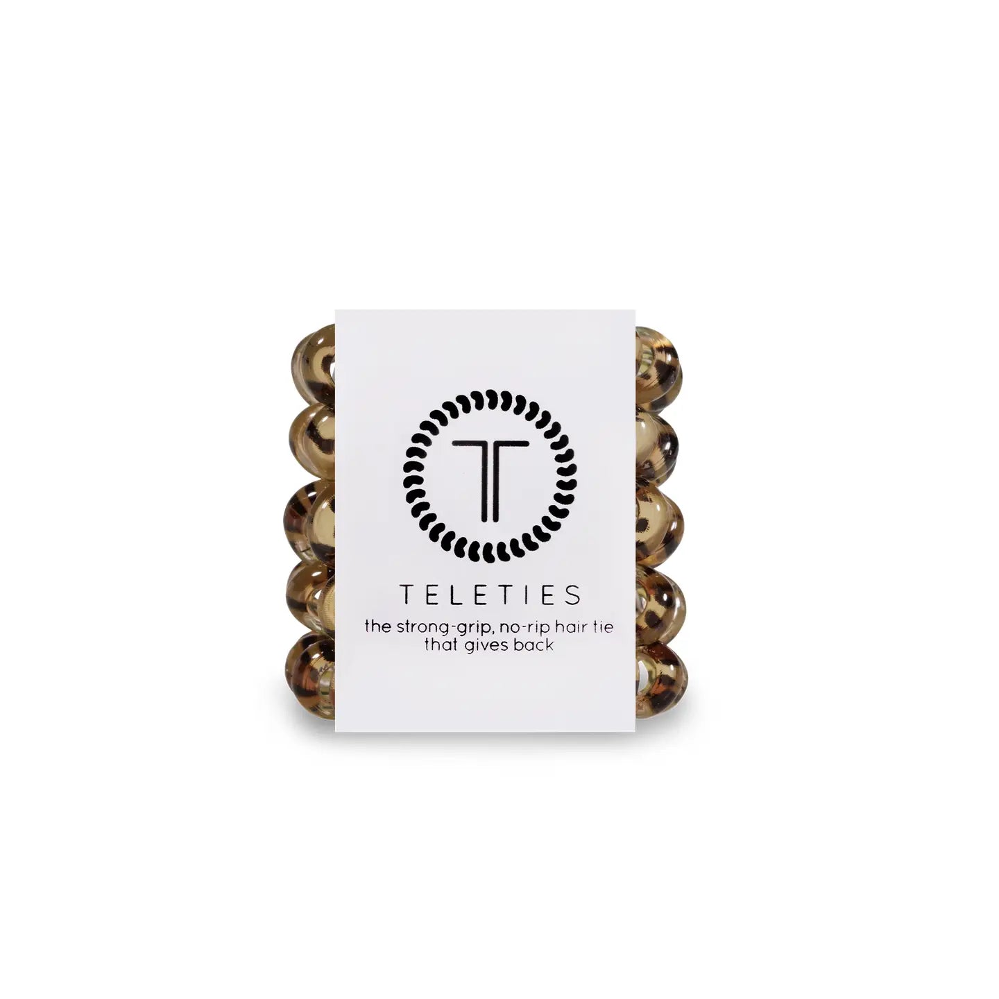 Teleties- Tiny Spiral Hair Coils- Leopard