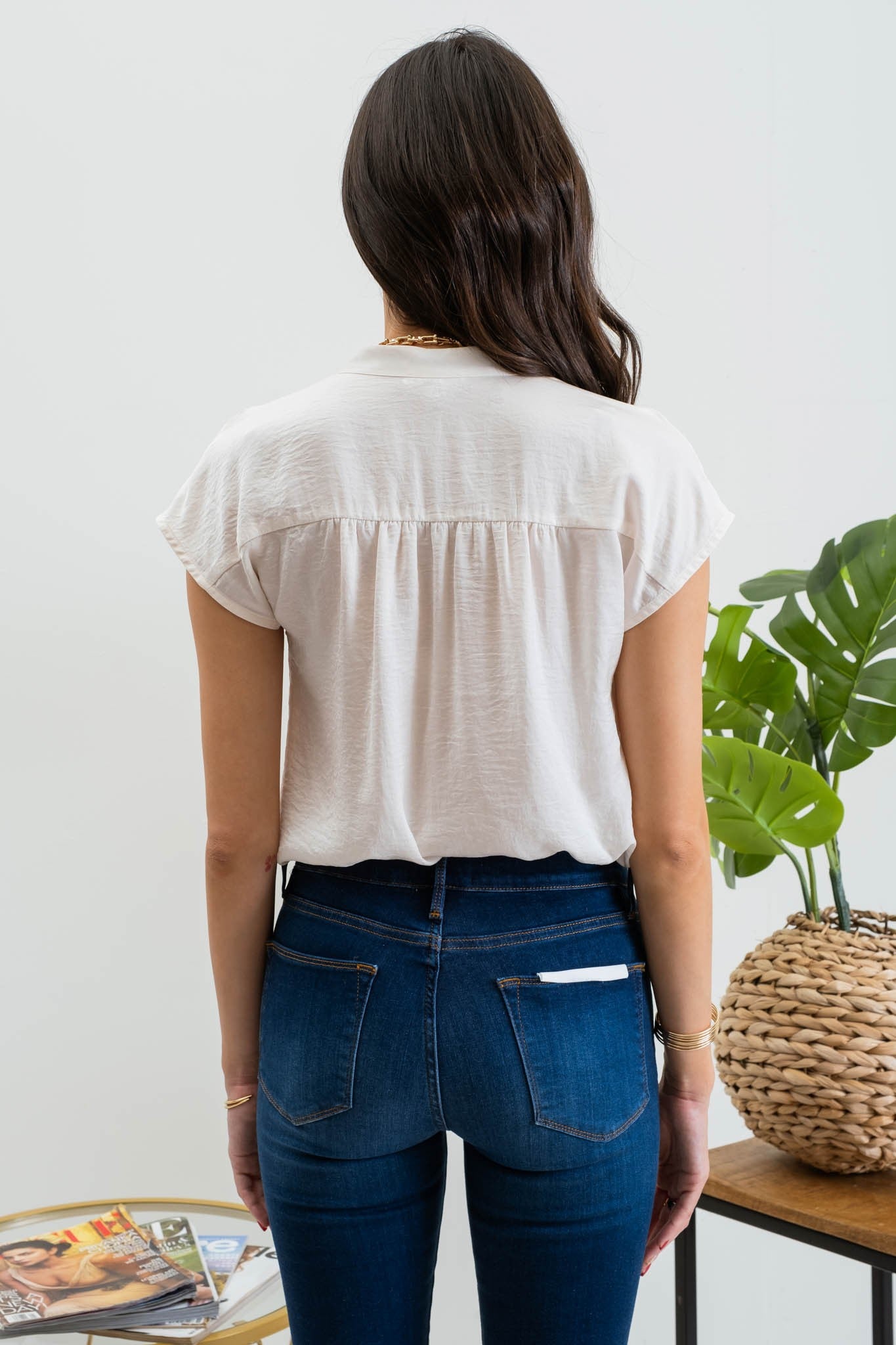 Light Ivory Blouse