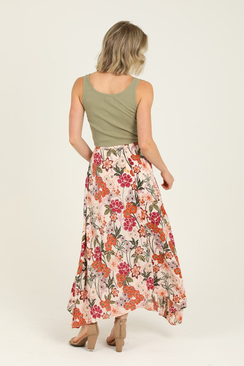 Birch Floral Maxi Skirt