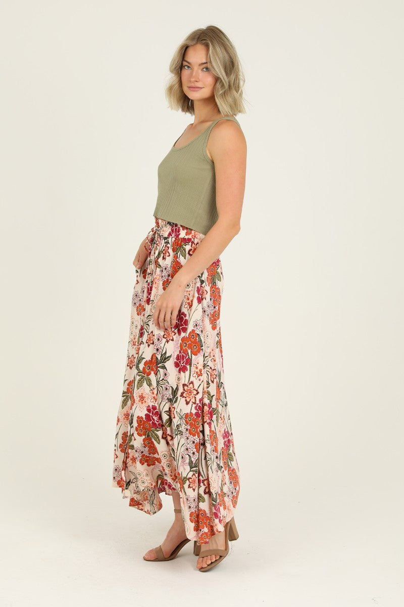 Birch Floral Maxi Skirt