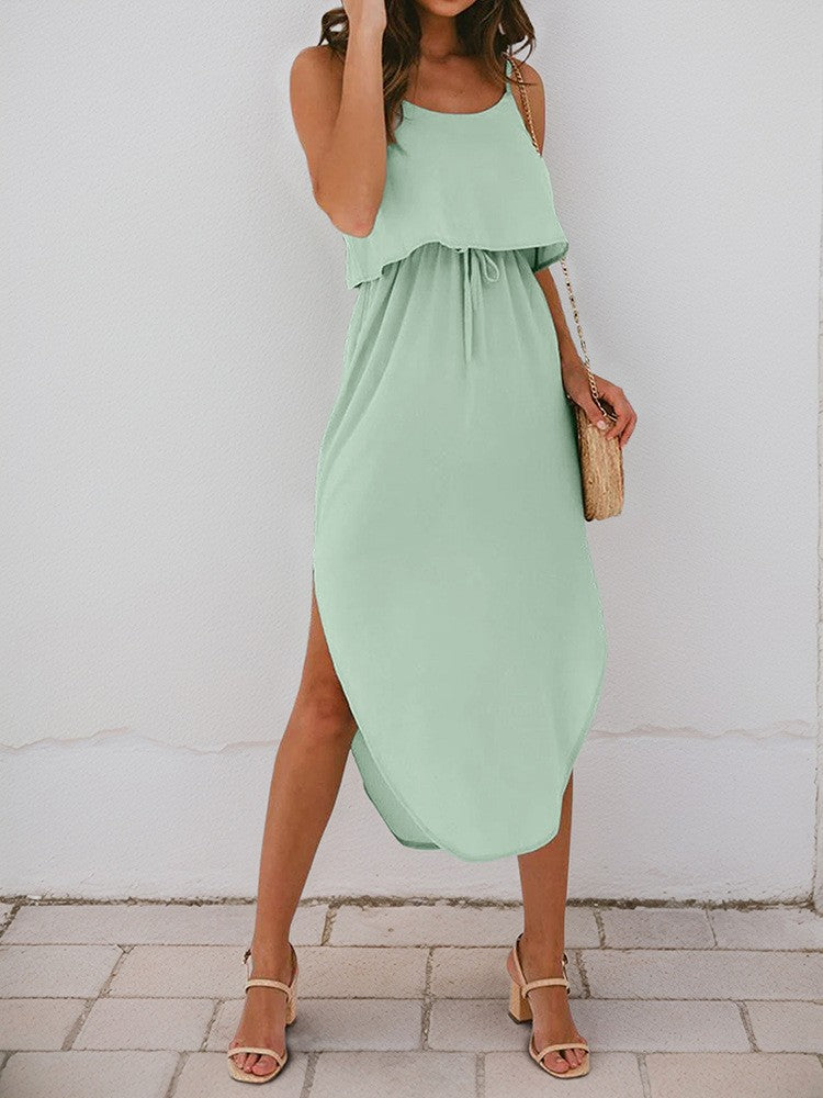 Mint Green Casual Dress