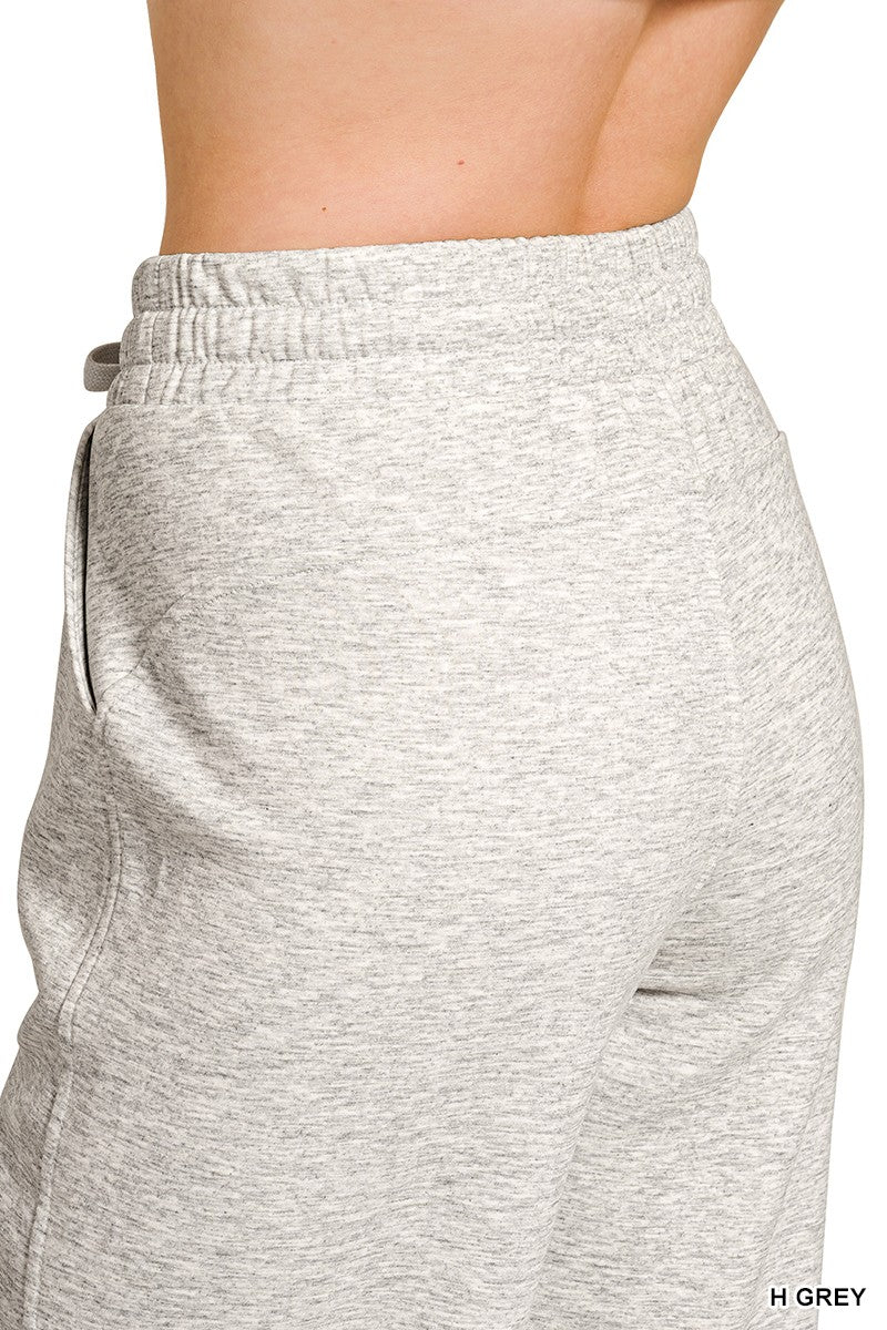 H. Grey Scuba Drawstring Pants
