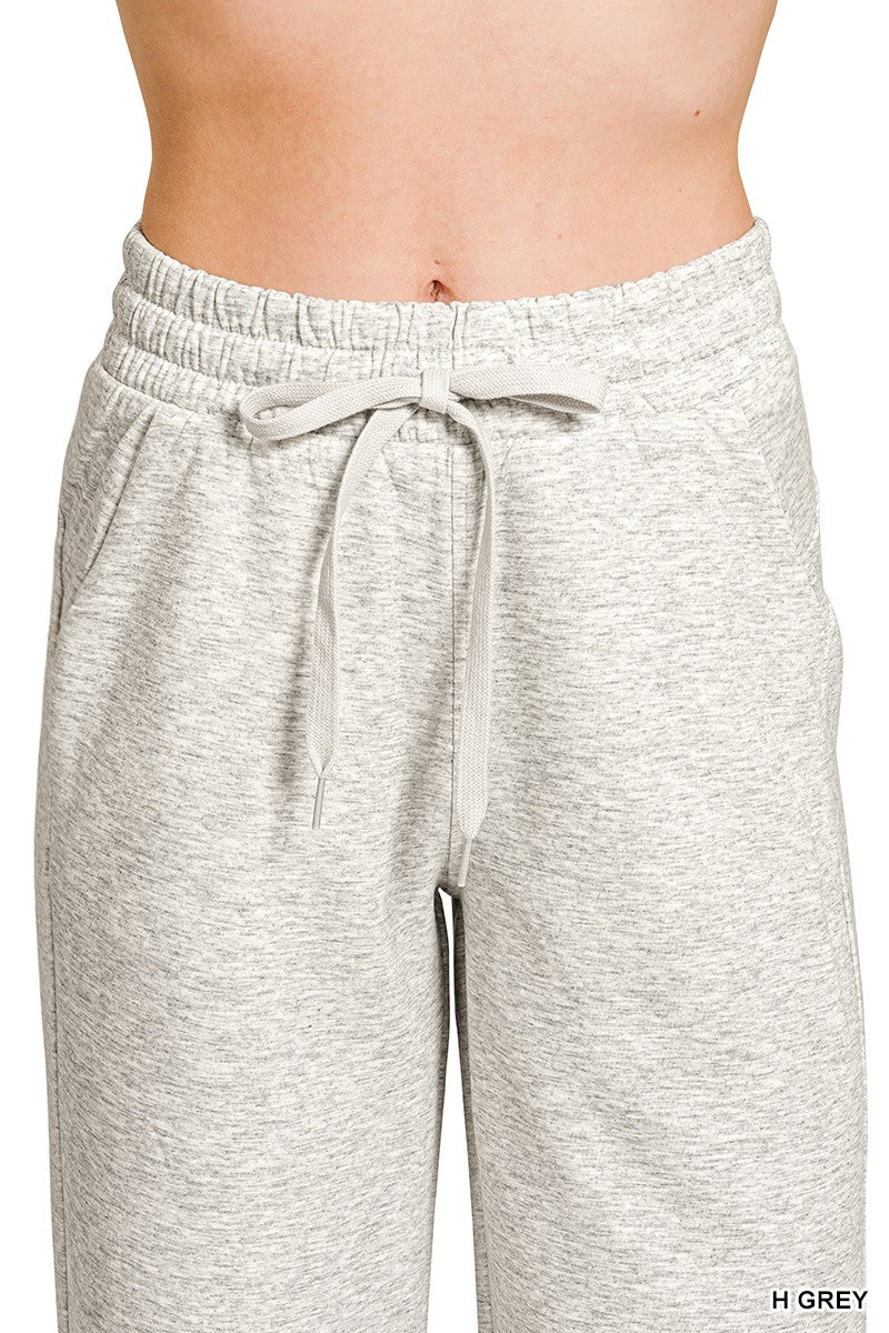 H. Grey Scuba Drawstring Pants