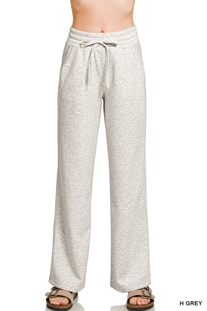H. Grey Scuba Drawstring Pants