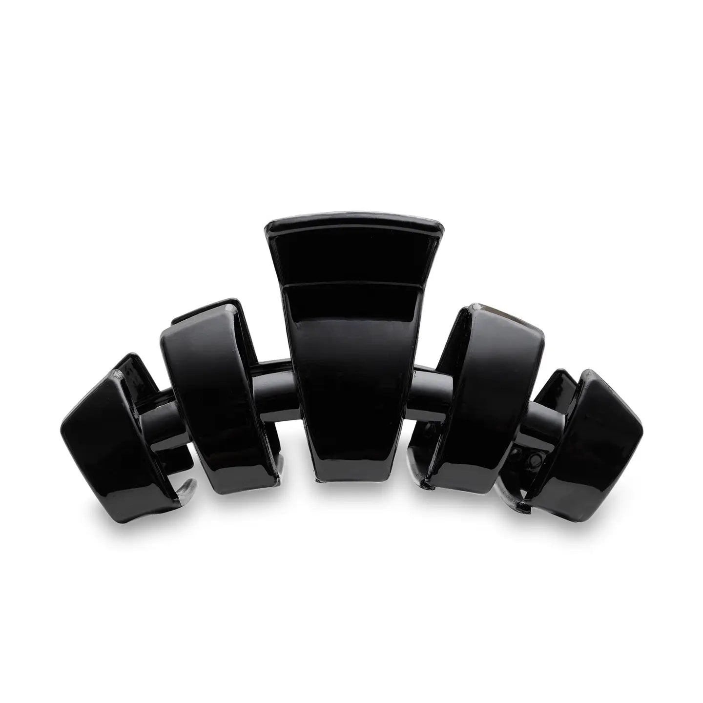 Teleties- Large Hair Clip- Jet Black