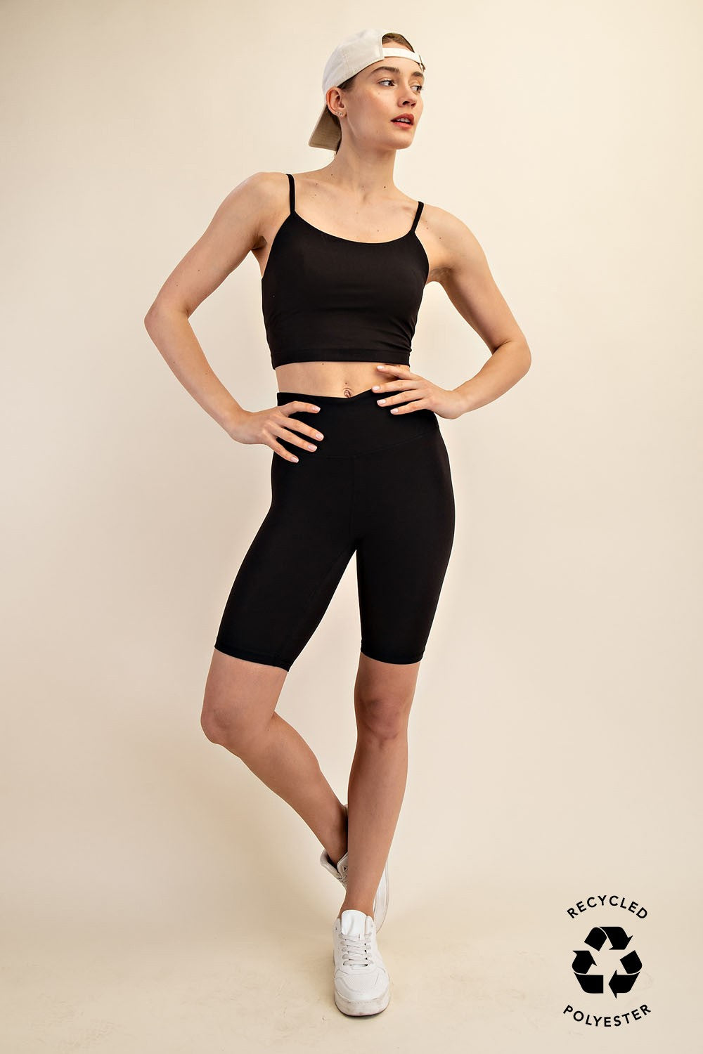 Black Buttery Soft Biker Shorts