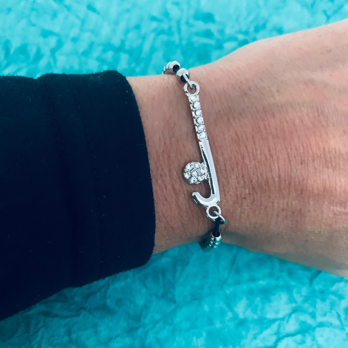 Field Hockey Stick Beaded Bracelet
