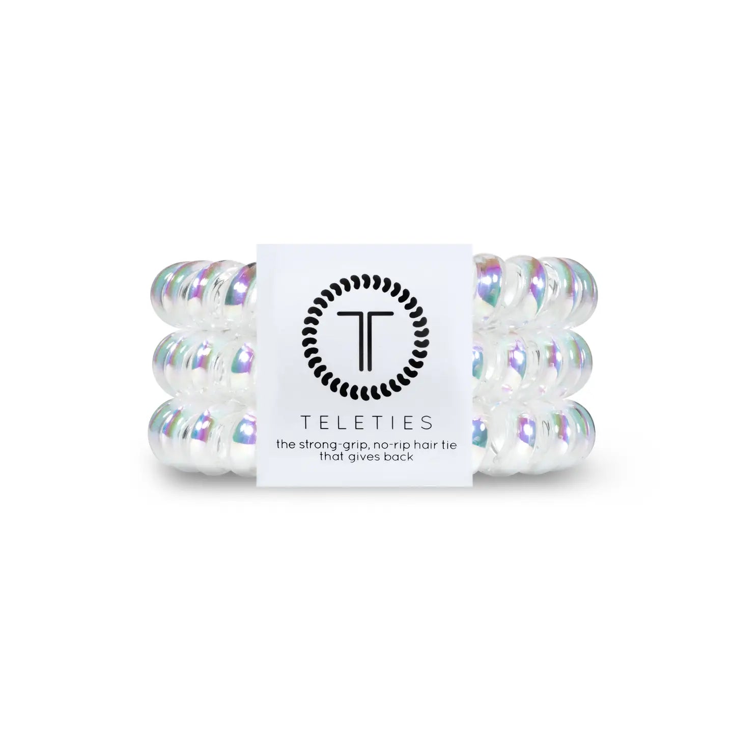 Teleties- Large Spiral Hair Coils- Peppermint