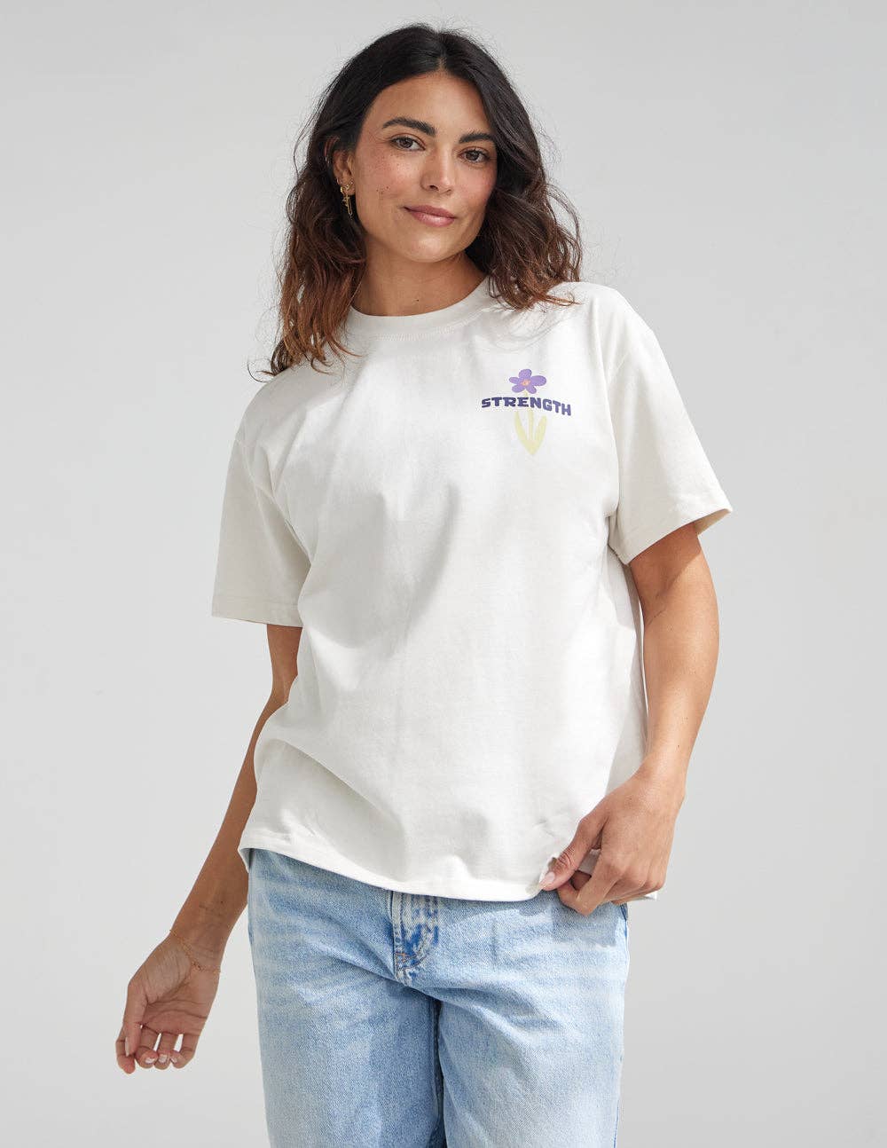 My Strength Floral Unisex Tee