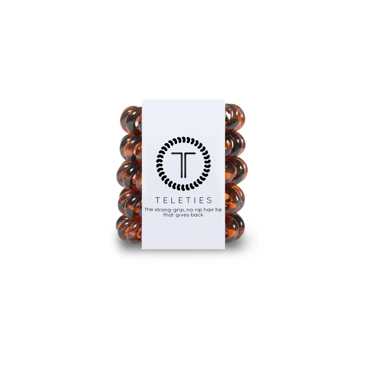 Teleties- Tiny Spiral Hair Coils- Tortoise