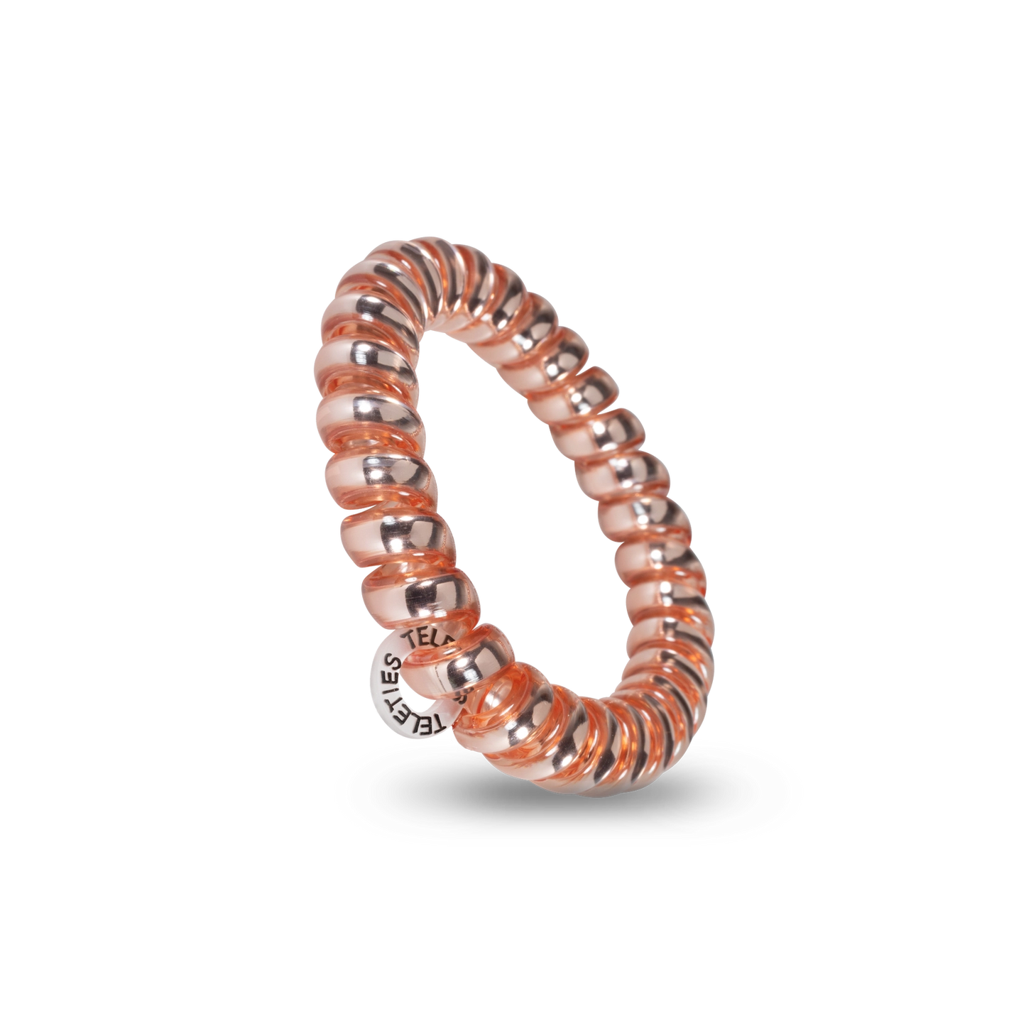 Teleties- Large Spiral Hair Coils- Millennial Pink