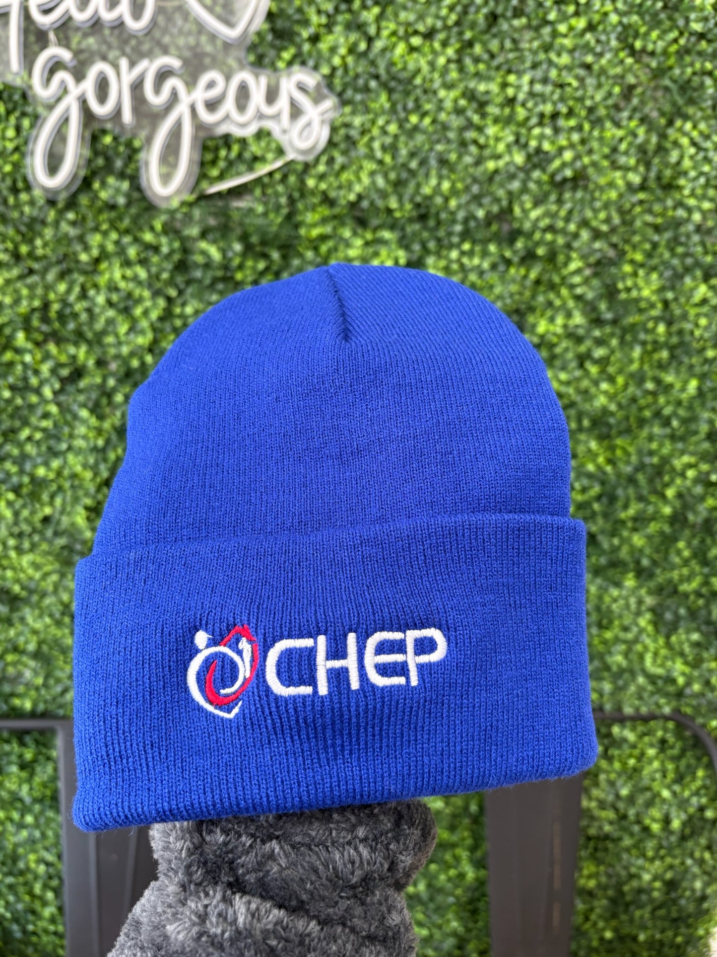 Royal Blue CHEP Embroidered Beanie