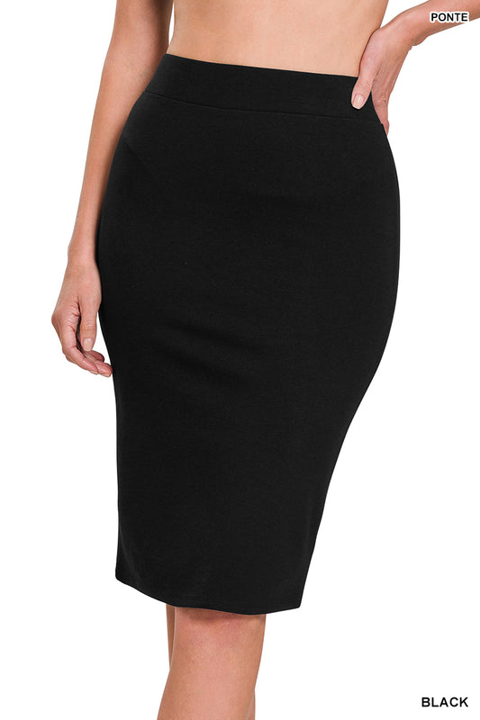 Black Pencil Skirt