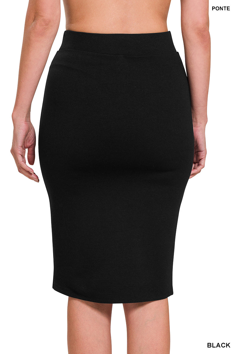 Black Pencil Skirt