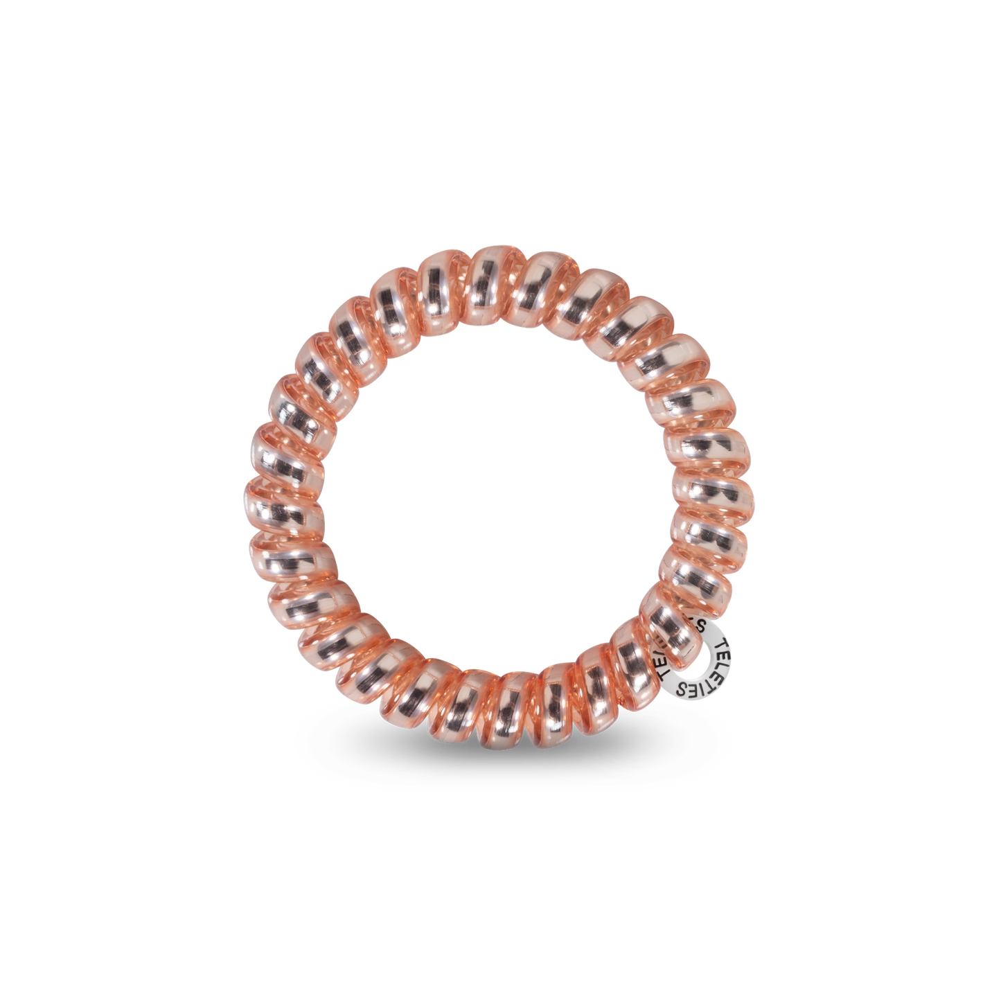 Teleties- Large Spiral Hair Coils- Millennial Pink