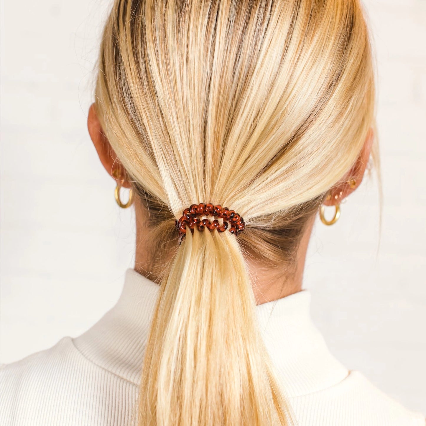 Teleties- Small Spiral Hair Coils- Tortoise
