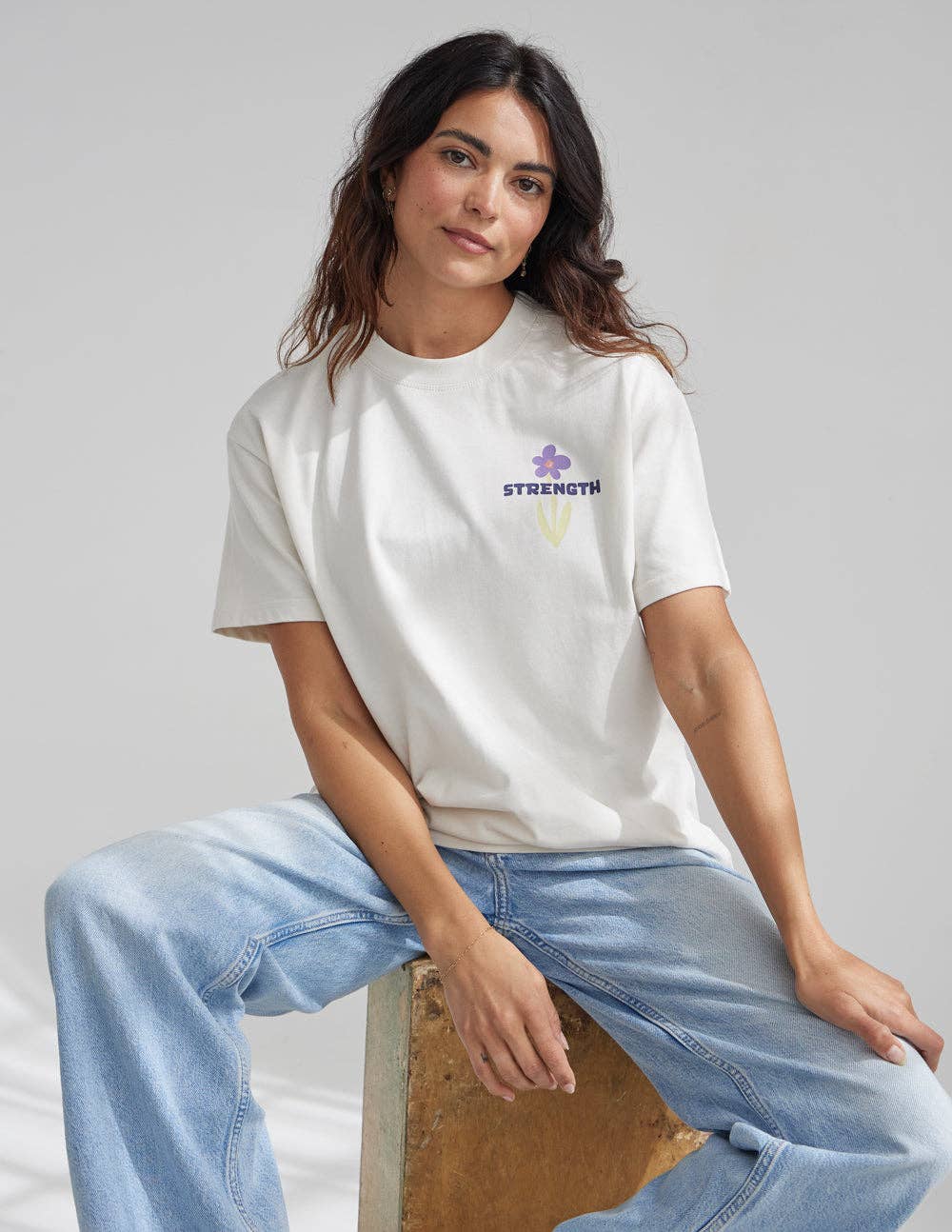My Strength Floral Unisex Tee