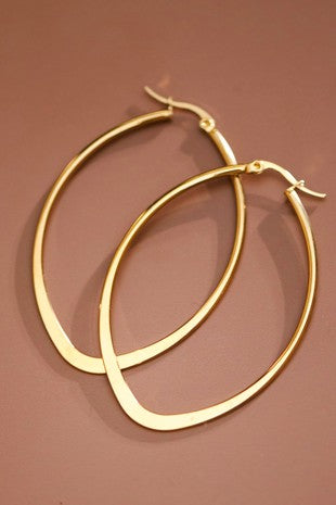 Gold Hoop Earrings