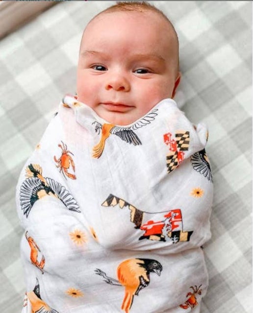 Maryland Swaddle Blanket