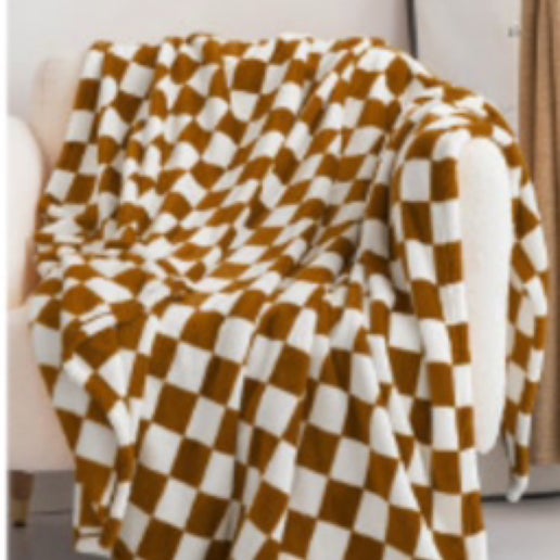 Super Cozy Checkered Blanket