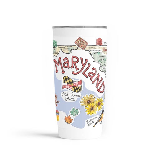Maryland Themed 20oz Tumbler