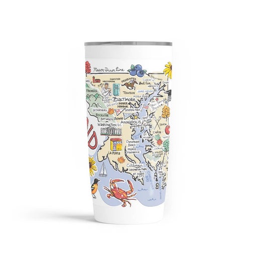 Maryland Themed 20oz Tumbler