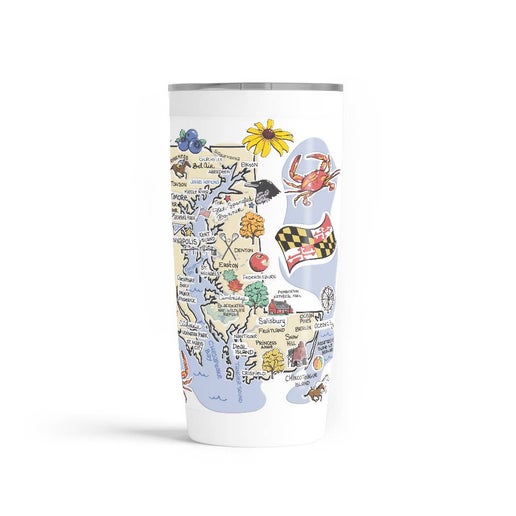 Maryland Themed 20oz Tumbler