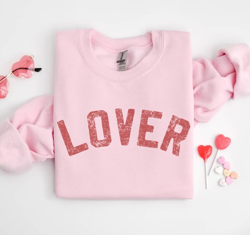 Pink Lover Crewneck Sweatshirt