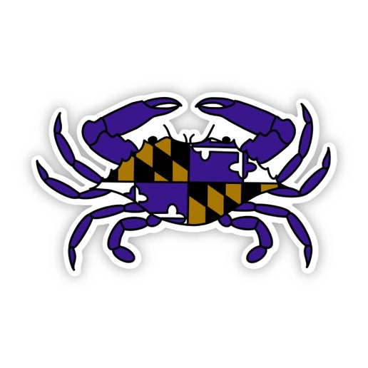 B'More Crab Sticker