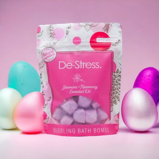 De-Stress Bubble Bath Bombs