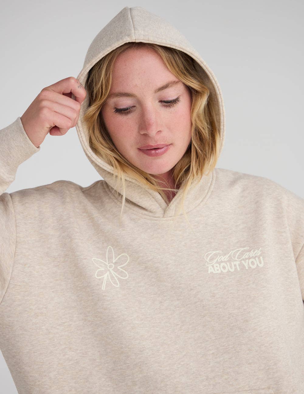 God Cares About You Unisex Hoodie