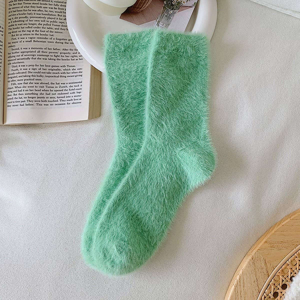 Cozy Mink Fleece Warm Socks Women Winter Thick_CWMS03019