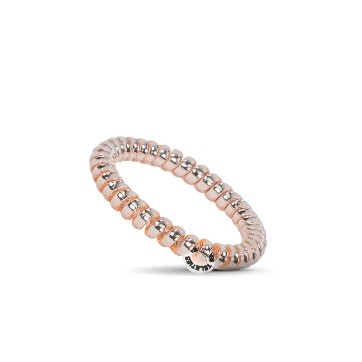 Teleties- Small Spiral Hair Coils- Millennial Pink