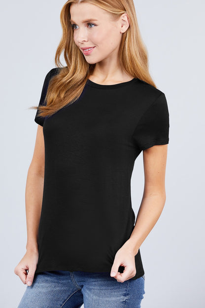 Black Short Sleeve Shirt