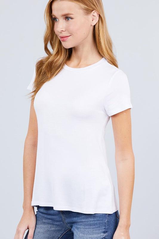 White Short Sleeve Shirt