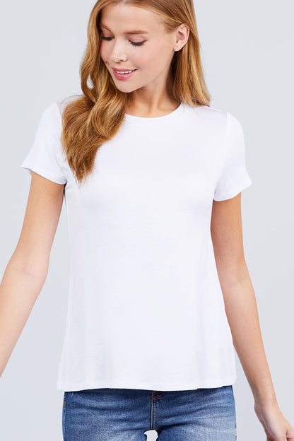 White Short Sleeve Shirt