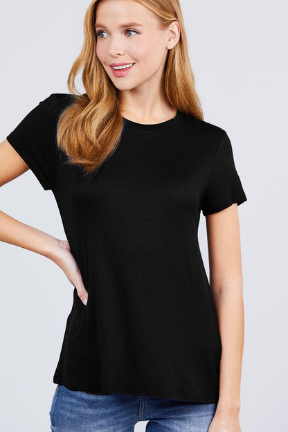 Black Short Sleeve Shirt