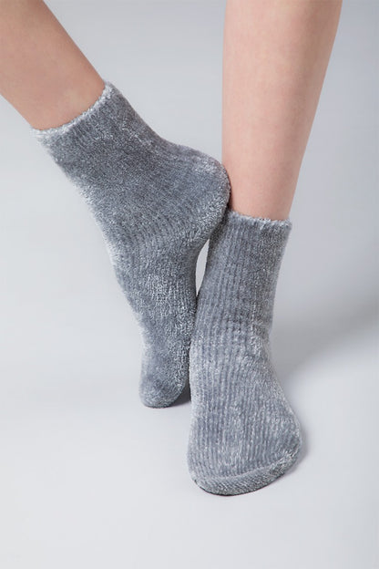 Luxury Chenille Socks- Multiple Colors
