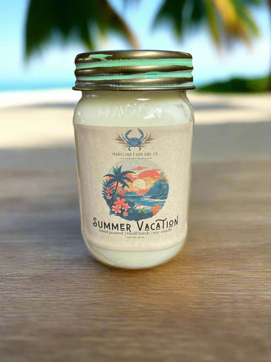 MD Farm Girl 16 oz Candle- Summer Vacation