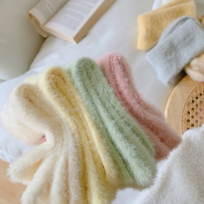 Cozy Mink Fleece Warm Socks Women Winter Thick_CWMS03019