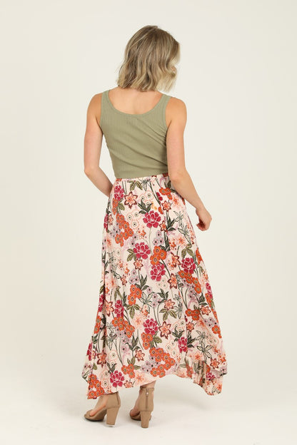 Birch Floral Maxi Skirt