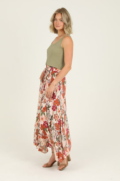 Birch Floral Maxi Skirt