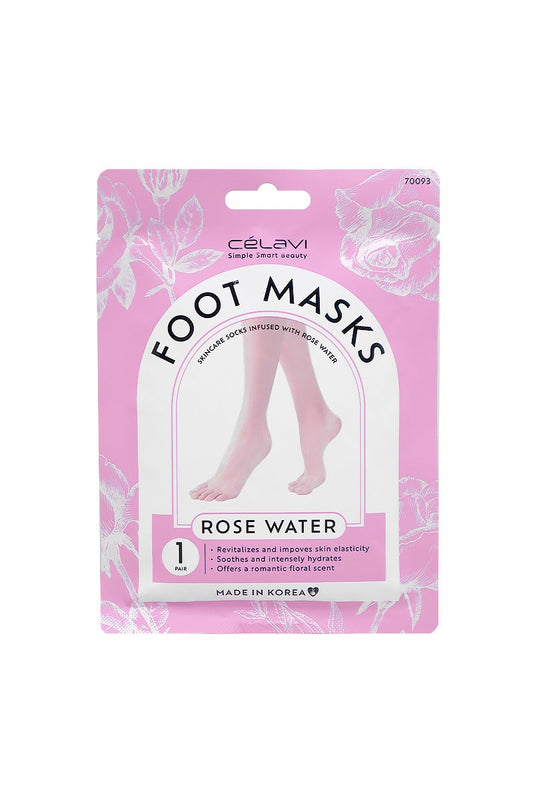 Rose Water Foot Masks