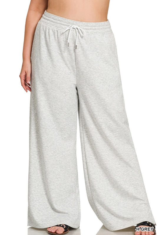 H. Grey Scuba Drawstring Pants