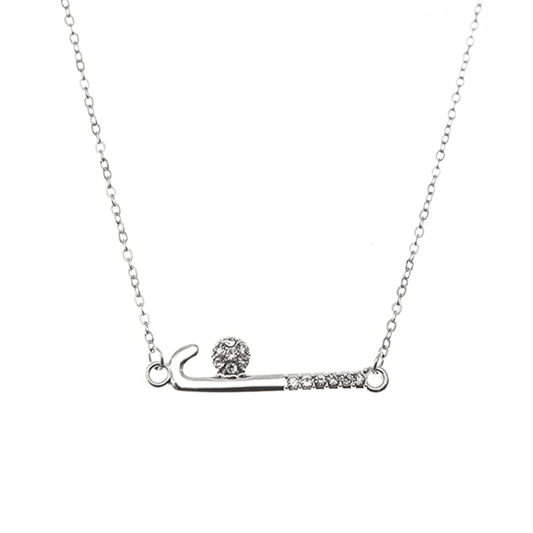 Field Hockey Stick Necklace